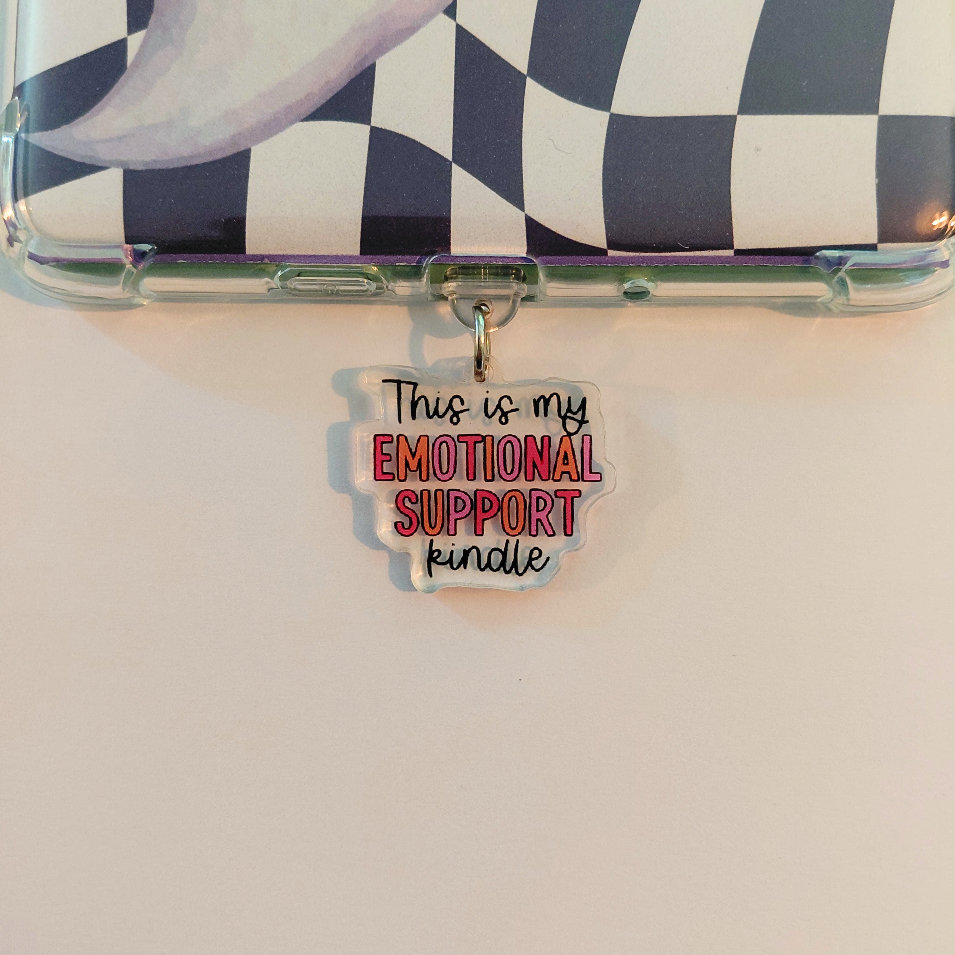 Acrylic Bookish Dust Plugs