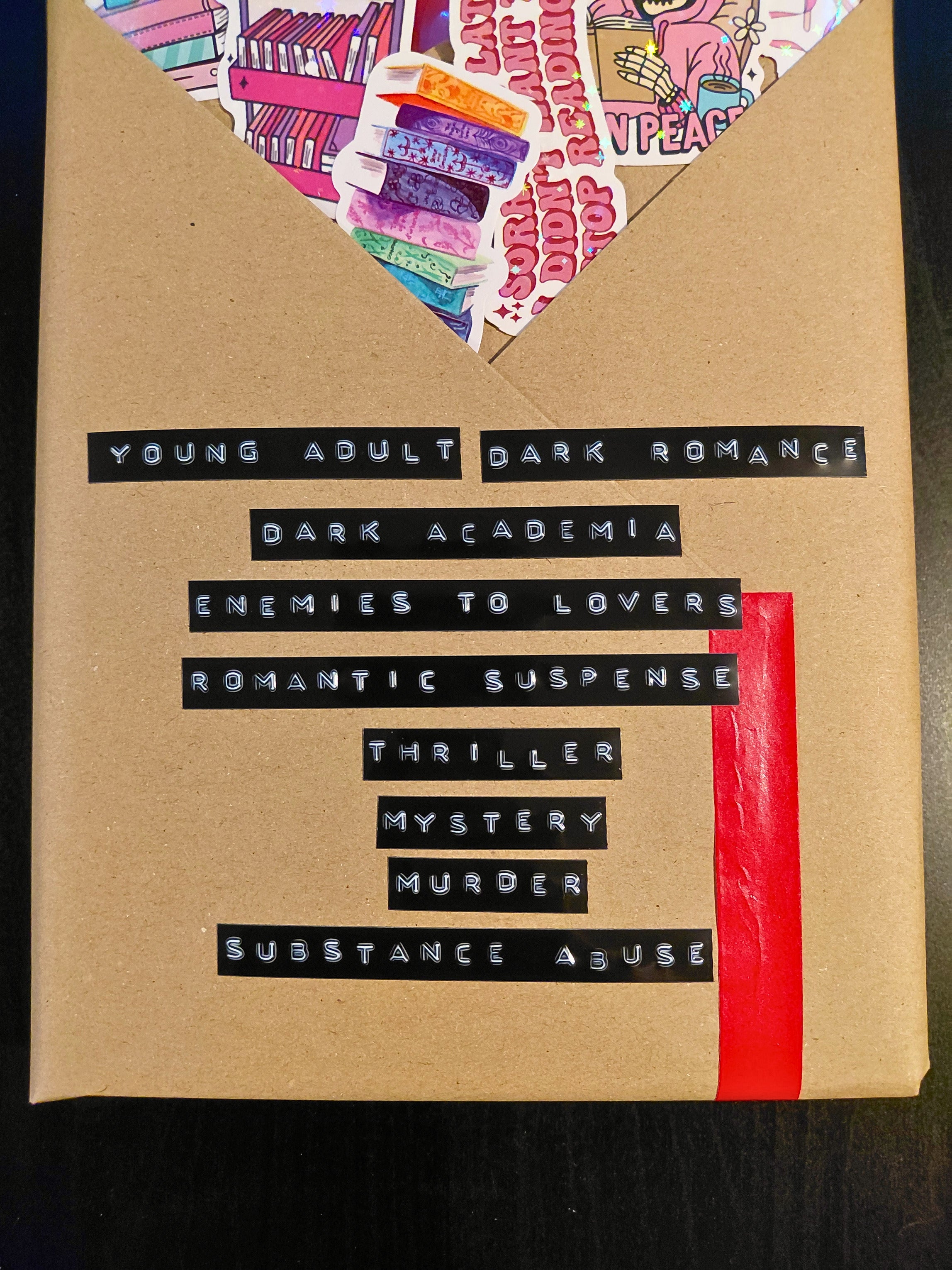 Blind Date with a Book - Hardback Sprayed Edge YA Mystery Book