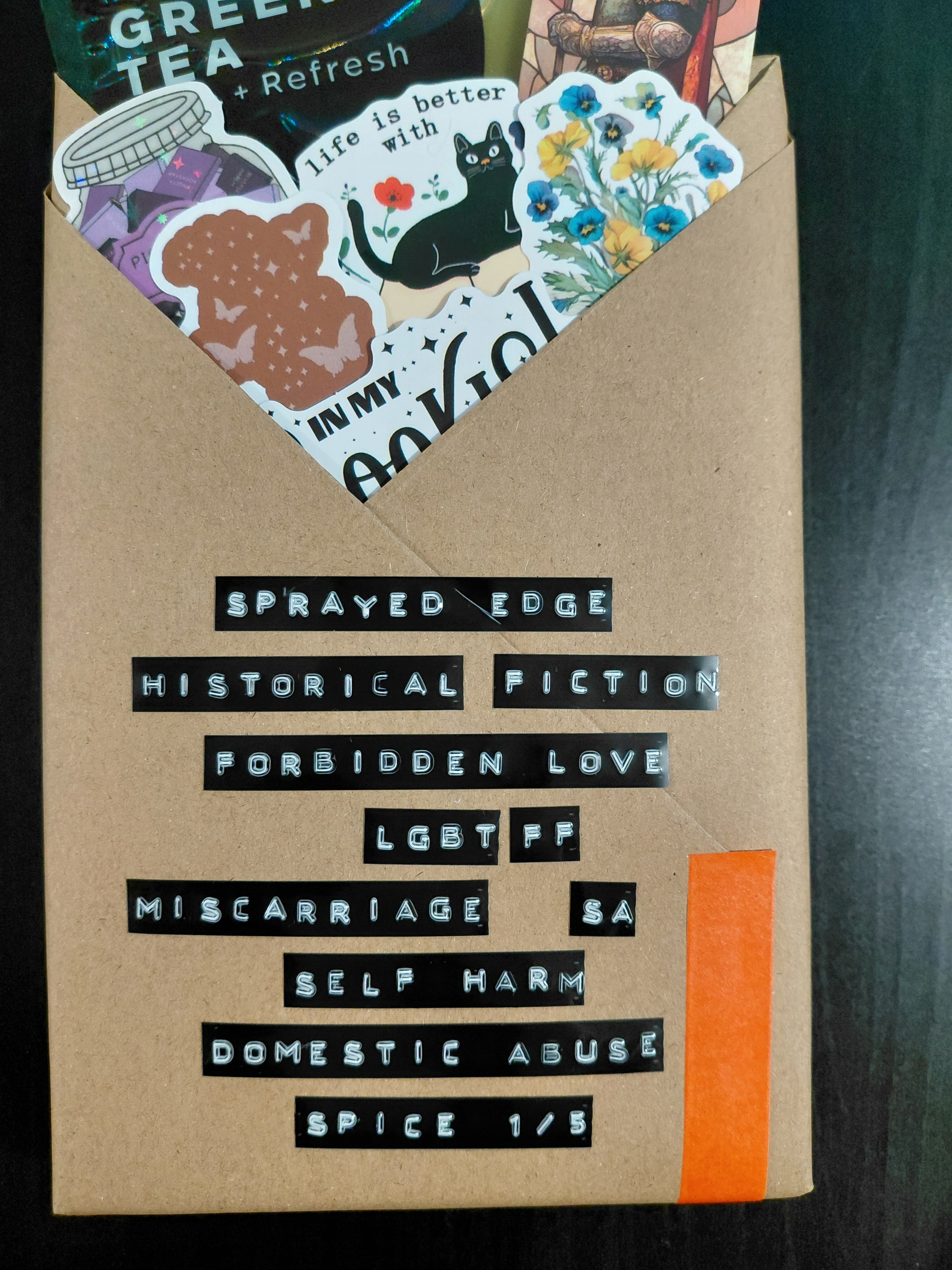 Blind Date with a Book - Sprayed Edge LGBT Romance Book