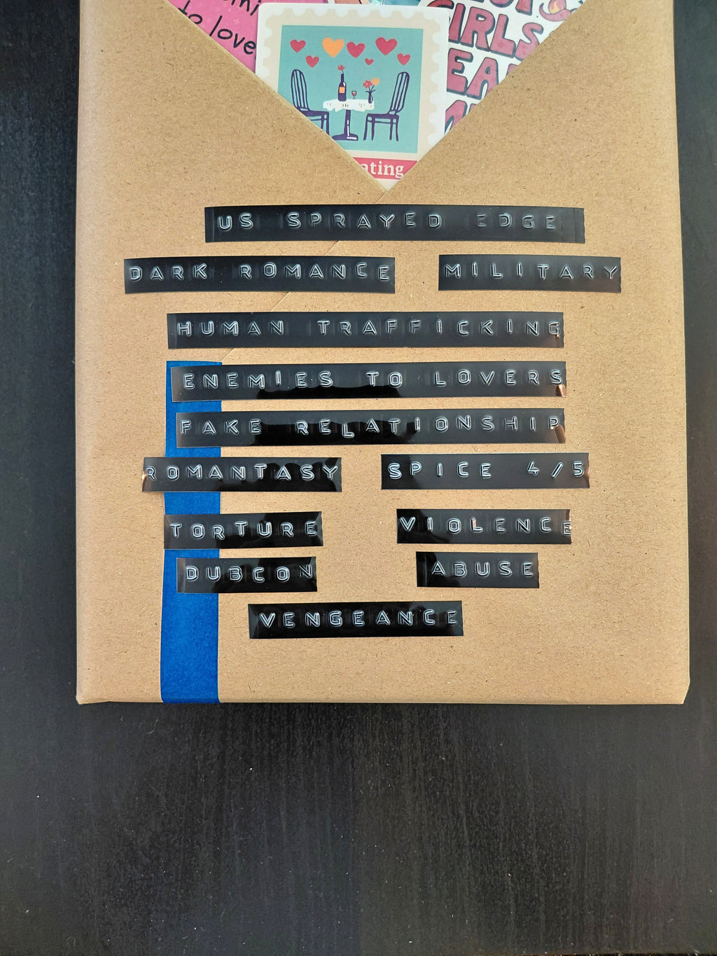 Blind Date with a Book - US Hardback Sprayed Edge Book