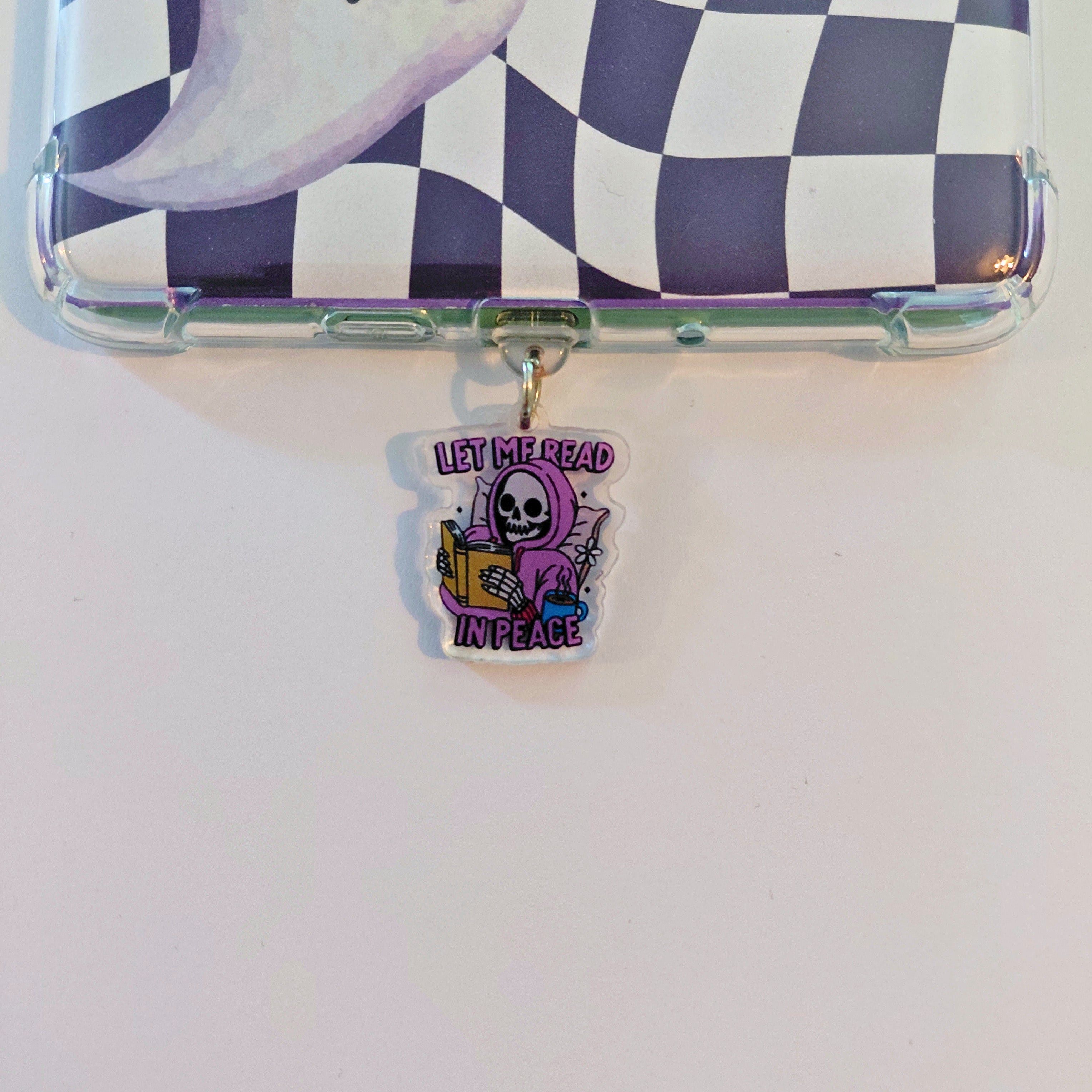 Acrylic Bookish Dust Plugs