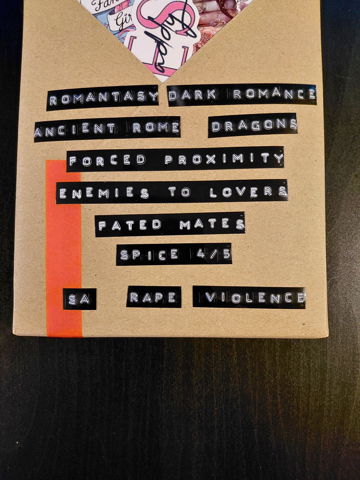 Blind Date with a Book - Dark Romantasy Book