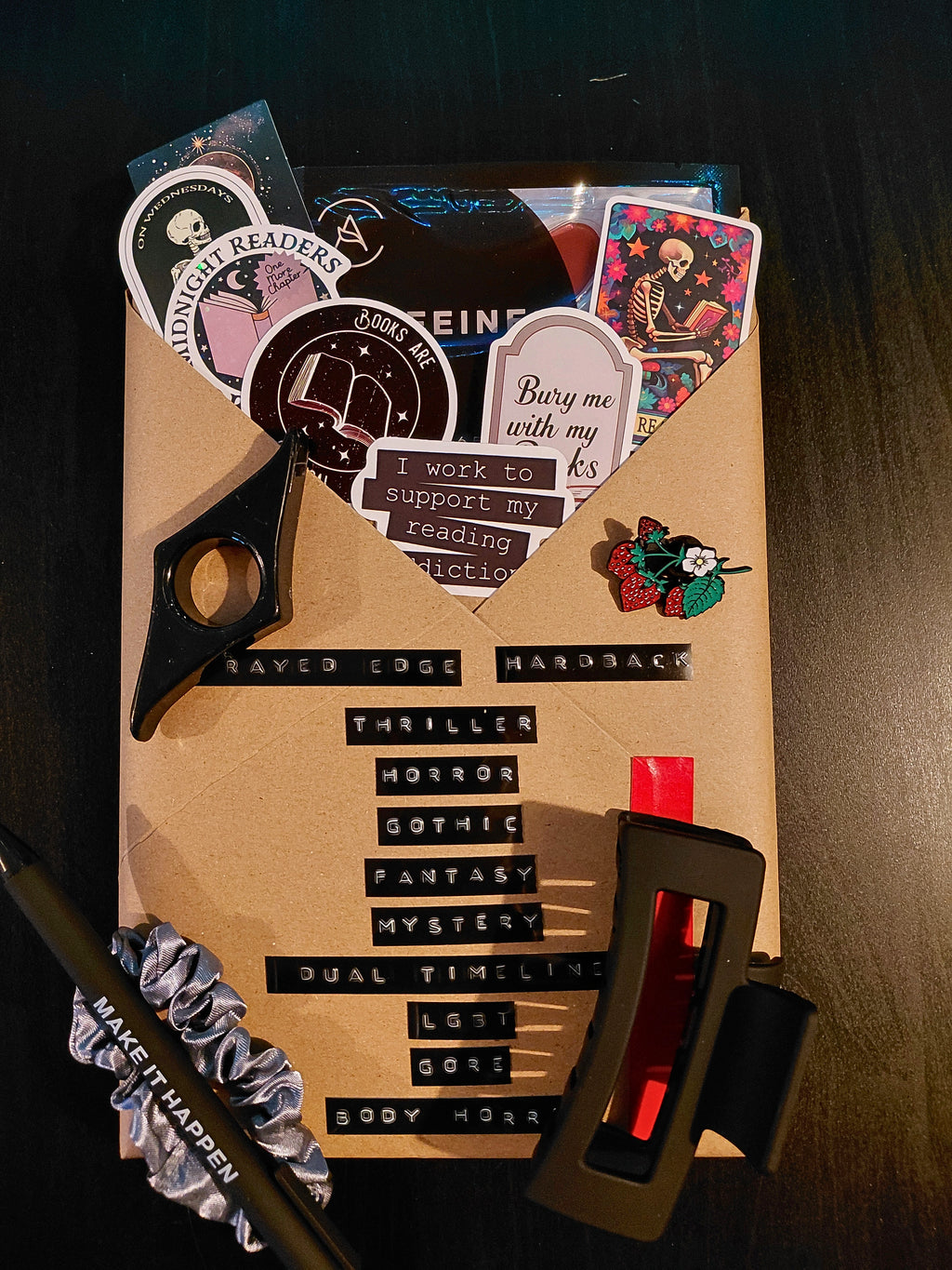 Blind Date with a Book - Hardback Sprayed Edge Horror Book