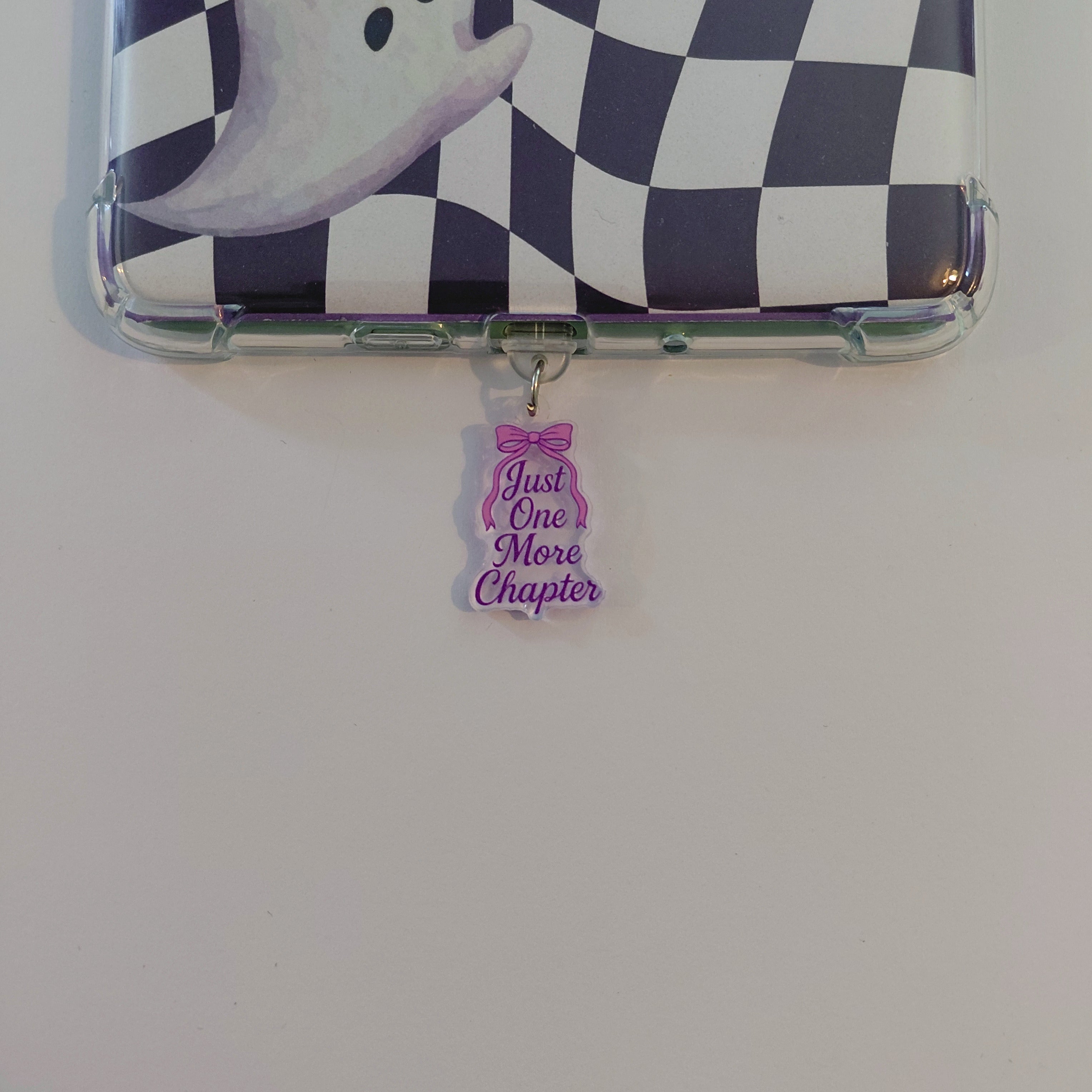 Acrylic Bookish Dust Plugs